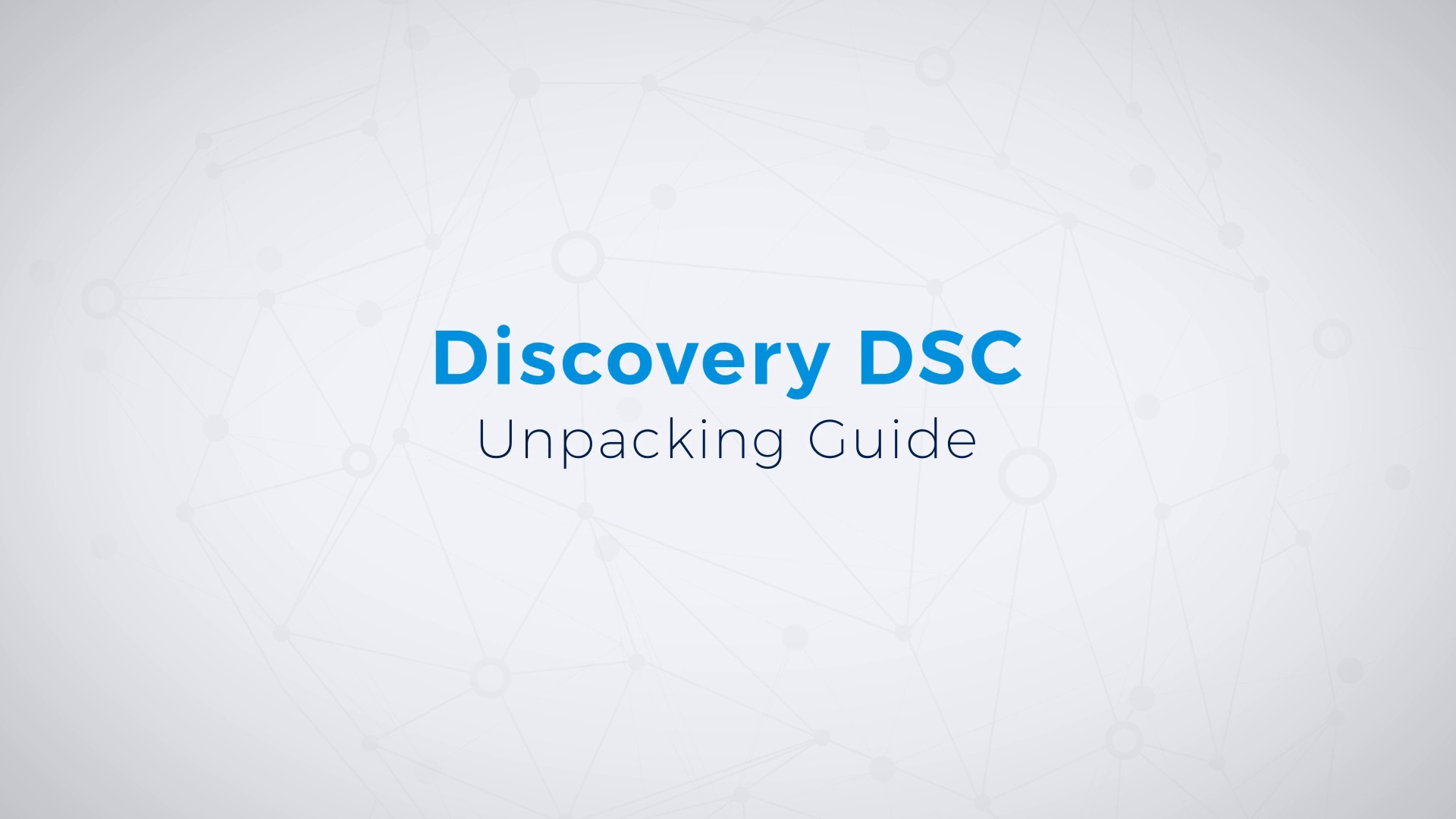 Discovery DSC Unpacking Instructions - TA Instruments